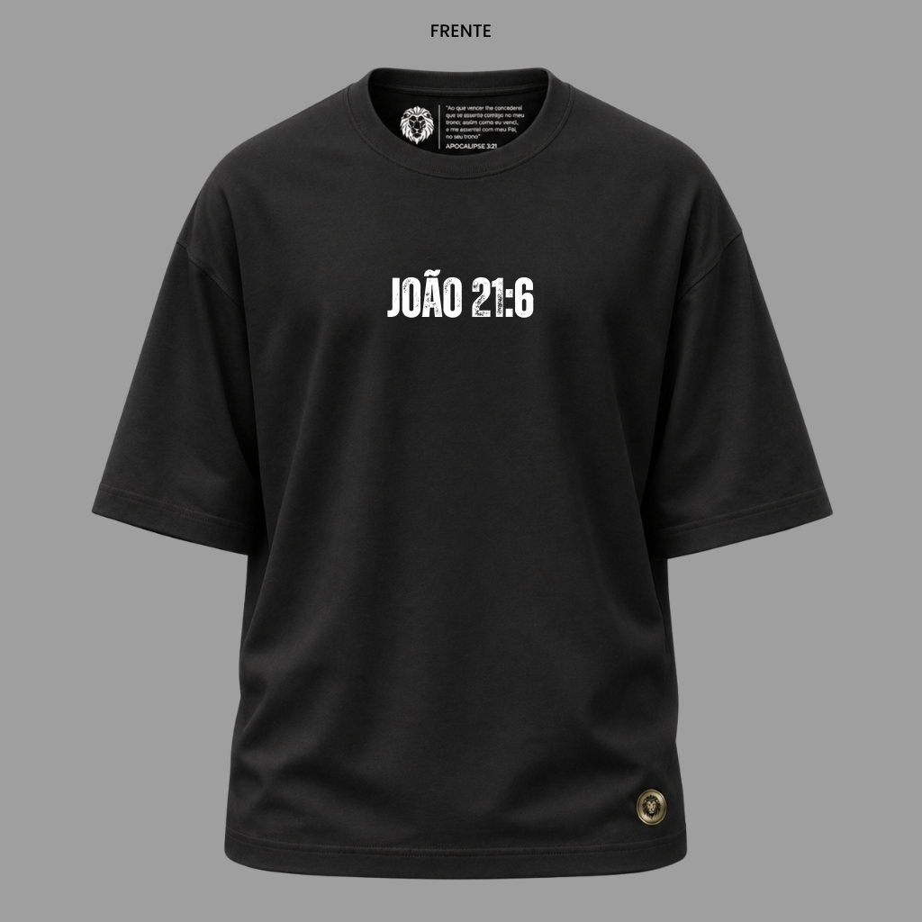 Camiseta Cristã João 21:6 | Kyrios Club