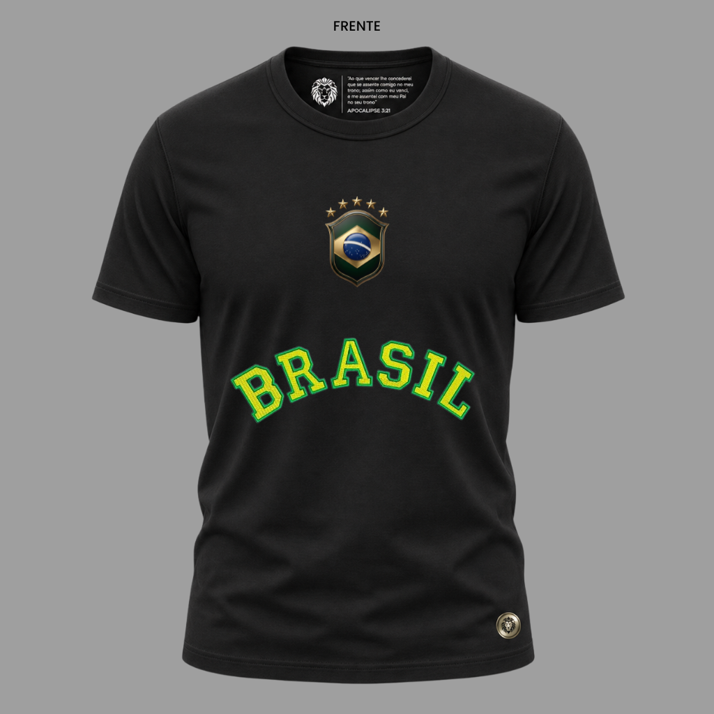 Camiseta Nação Eleita Jesus 33 | Copa 2026 | Kyrios Club