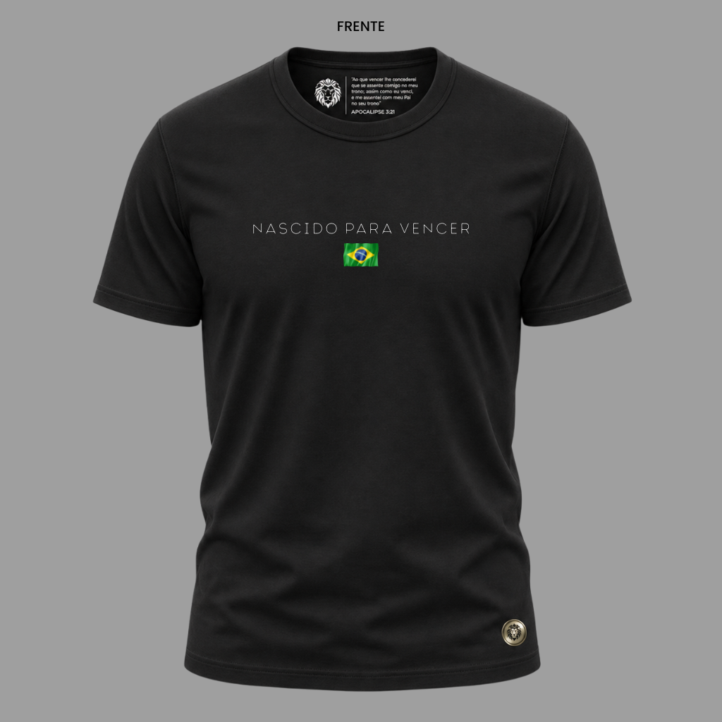 Camiseta Nação Eleita 1 João 5:4 | Copa 2026 | Kyrios Club