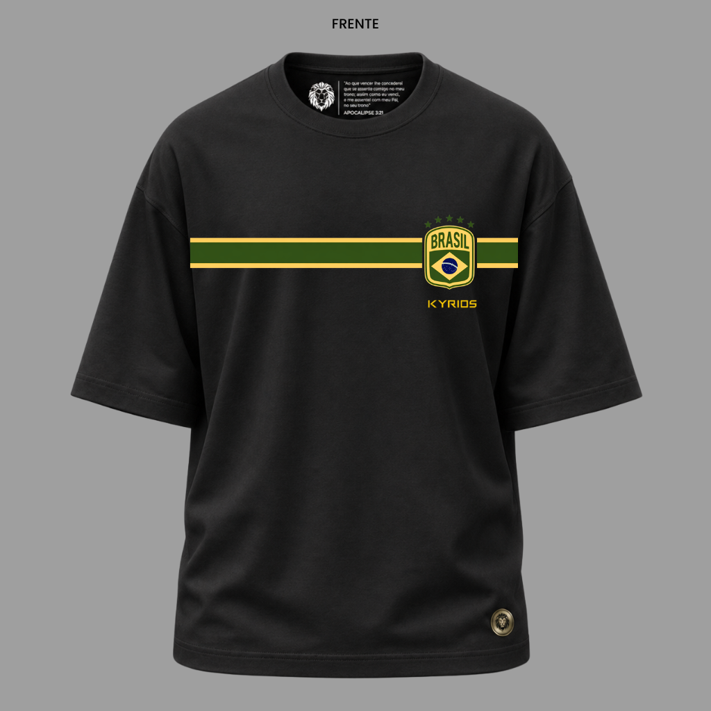 Camiseta Nação Eleita Salmos 33:12 | Copa 2026 | Kyrios Club