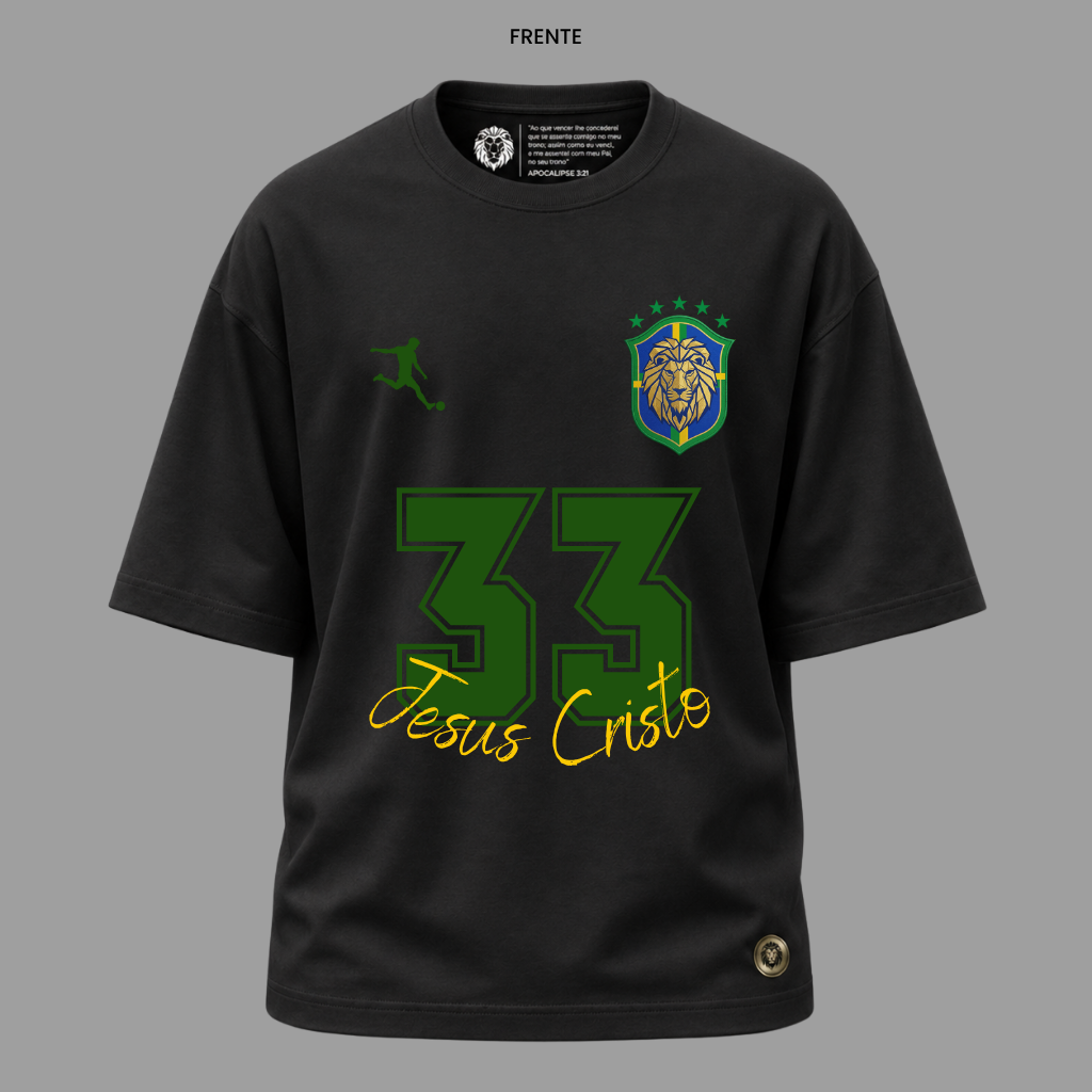 Camiseta Nação Eleita João 13:14 | Copa 2026 | Kyrios Club