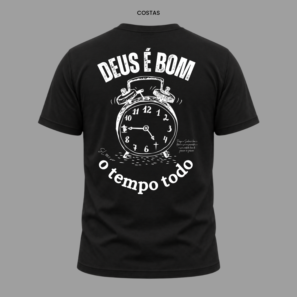 Camiseta Cristã Salmos 100:5 | Kyrios Club