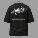Camiseta Oversized Cristã Marcos 16:15 | Kyrios Club