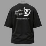 Camiseta Oversized Cristã 2 Timóteo 2:12 | Kyrios Club