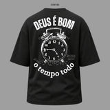 Camiseta Oversized Cristã Salmos 100:5 | Kyrios Club