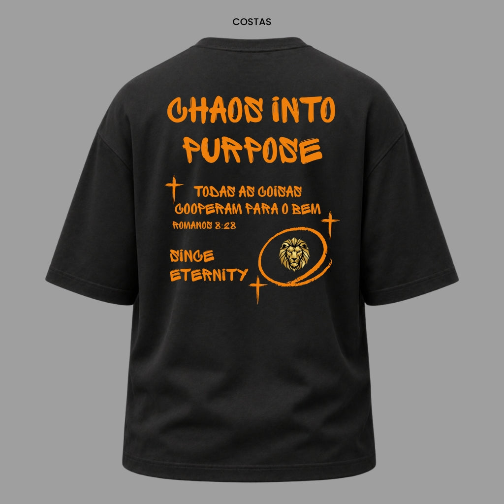 Camiseta Oversized Cristã Romanos 8:28 | Kyrios Club