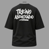 Camiseta Oversized Cristã Blessed Training | Kyrios Club