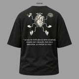 Camiseta Oversized Cristã Provérbios 4:23 | Kyrios Club
