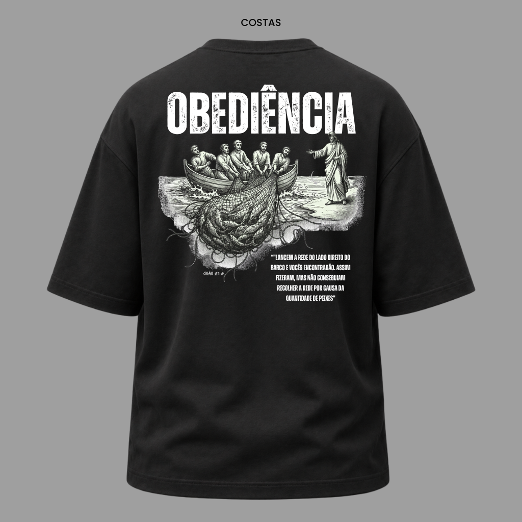 Camiseta Cristã João 21:6 | Kyrios Club