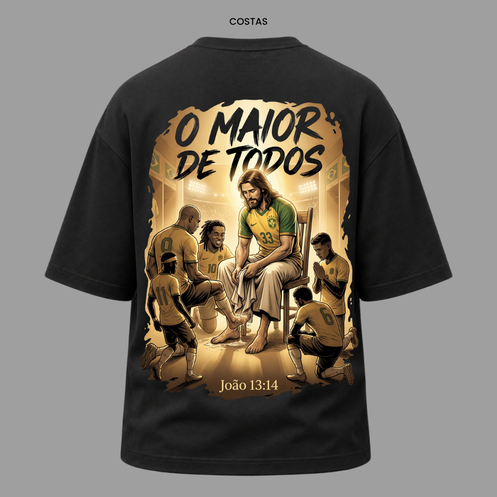 Camiseta Nação Eleita João 13:14 | Copa 2026 | Kyrios Club