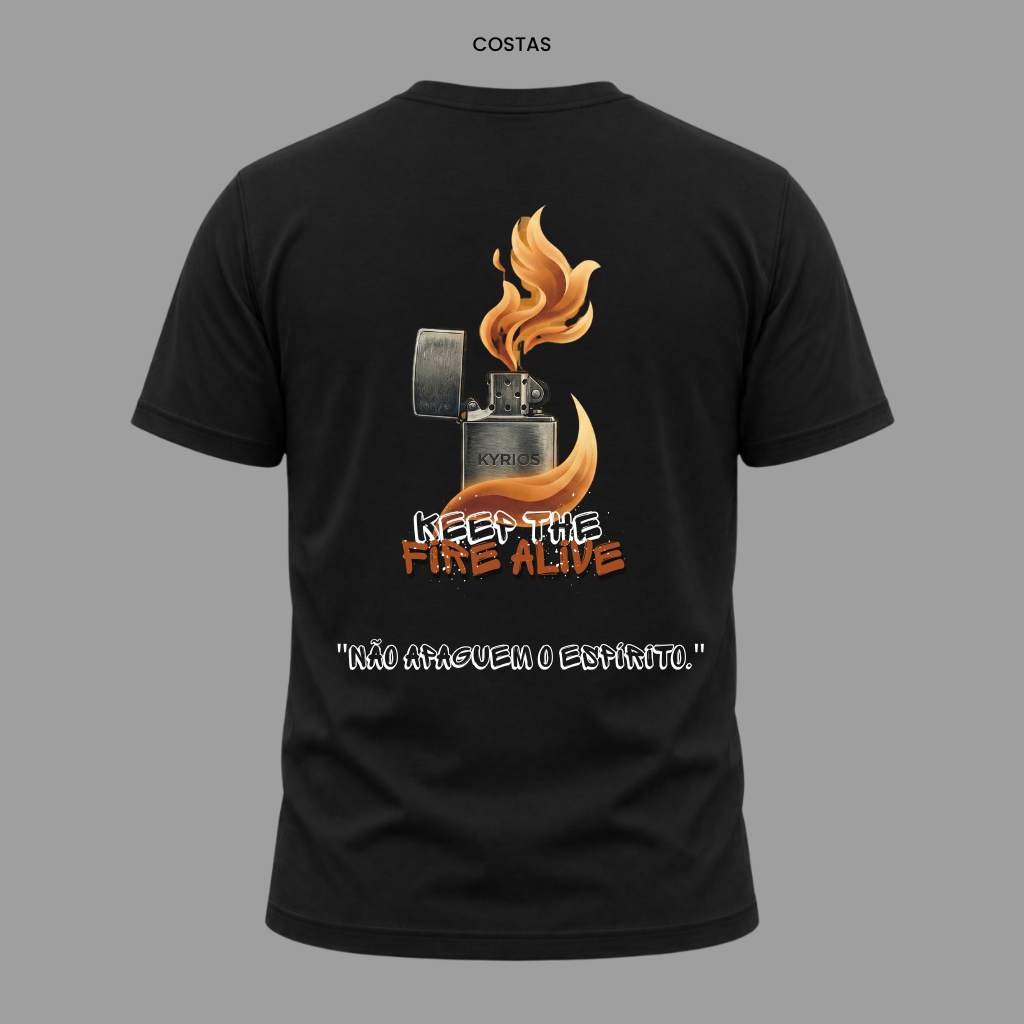 Camiseta Cristã 1 Tessalonicenses 5:19 | Kyrios Club