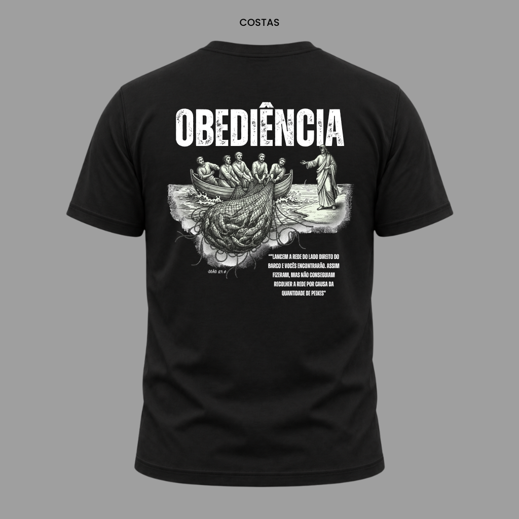 Camiseta Cristã João 21:6 | Kyrios Club