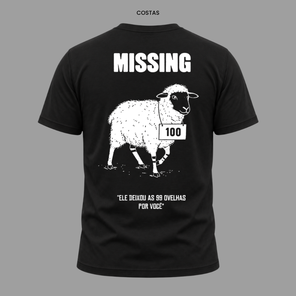 Camiseta Cristã Lucas 15:4 | Kyrios Club