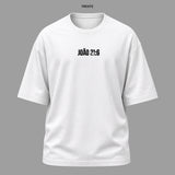 Camiseta Oversized Cristã João 21:6 | Kyrios Club