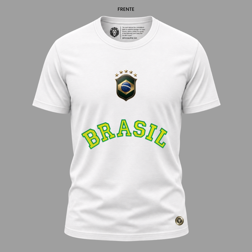 Camiseta Nação Eleita Jesus 33 | Copa 2026 | Kyrios Club