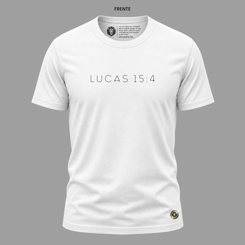 Camiseta Cristã Lucas 15:4 | Kyrios Club