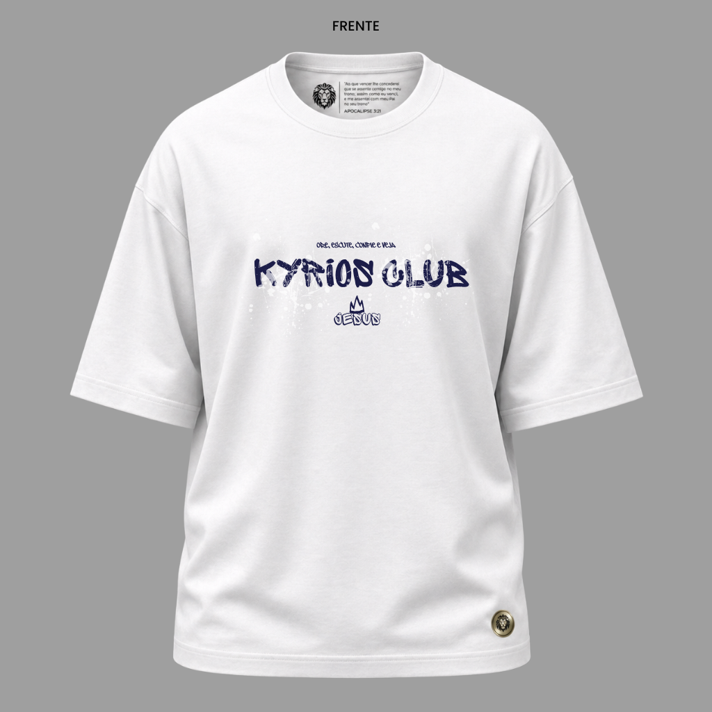 Camiseta Cristã Kr Club Jesus | Kyrios Club