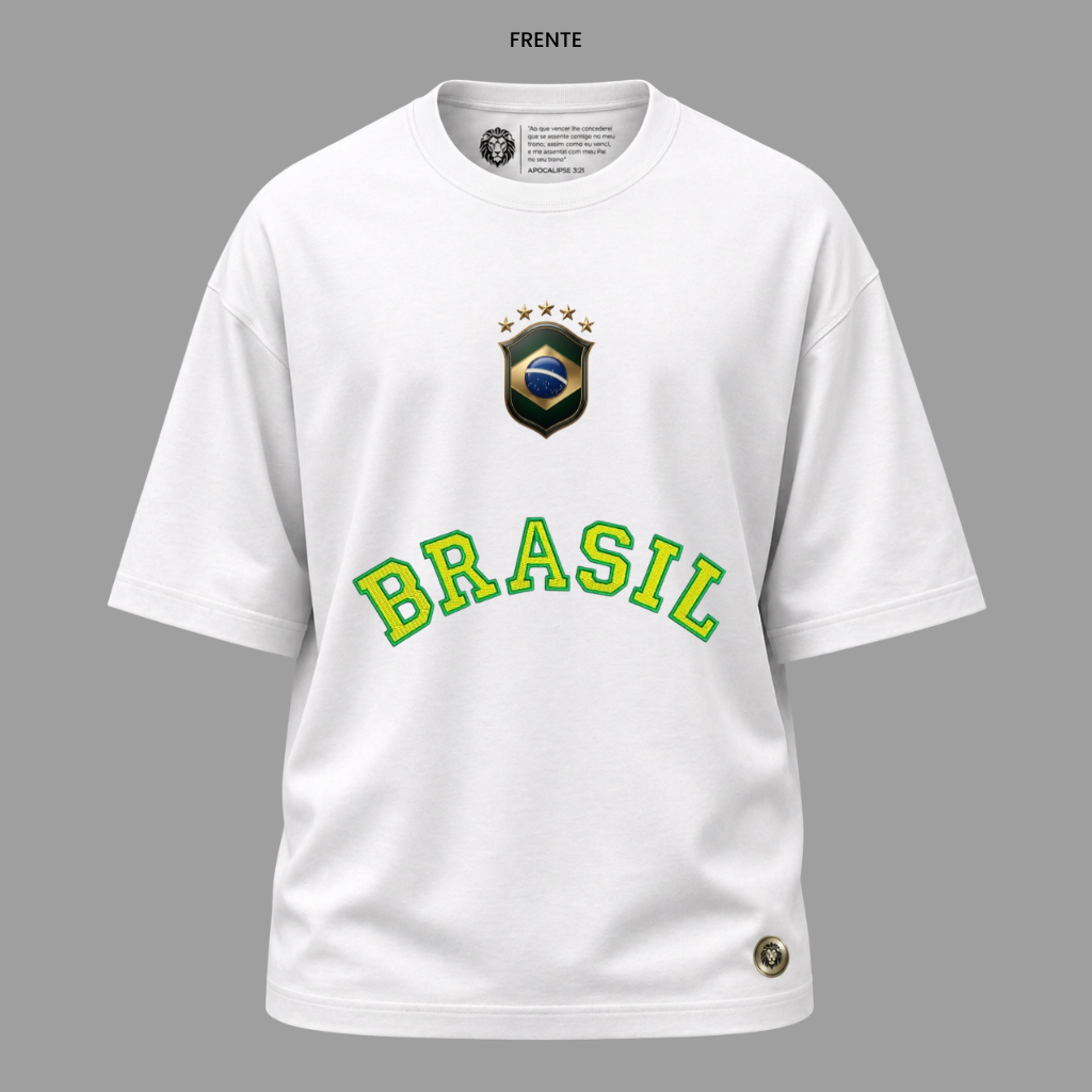 Camiseta Nação Eleita Jesus 33 | Copa 2026 | Kyrios Club