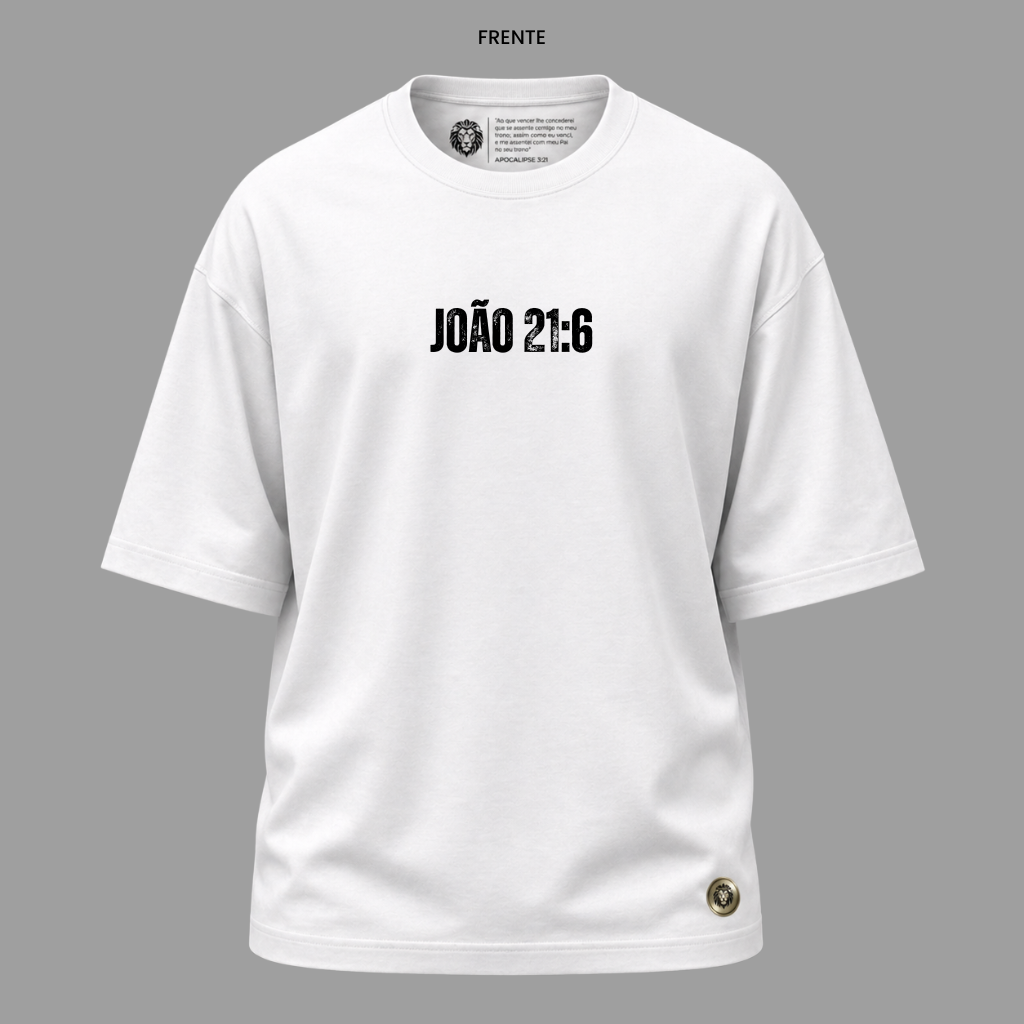 Camiseta Cristã João 21:6 | Kyrios Club