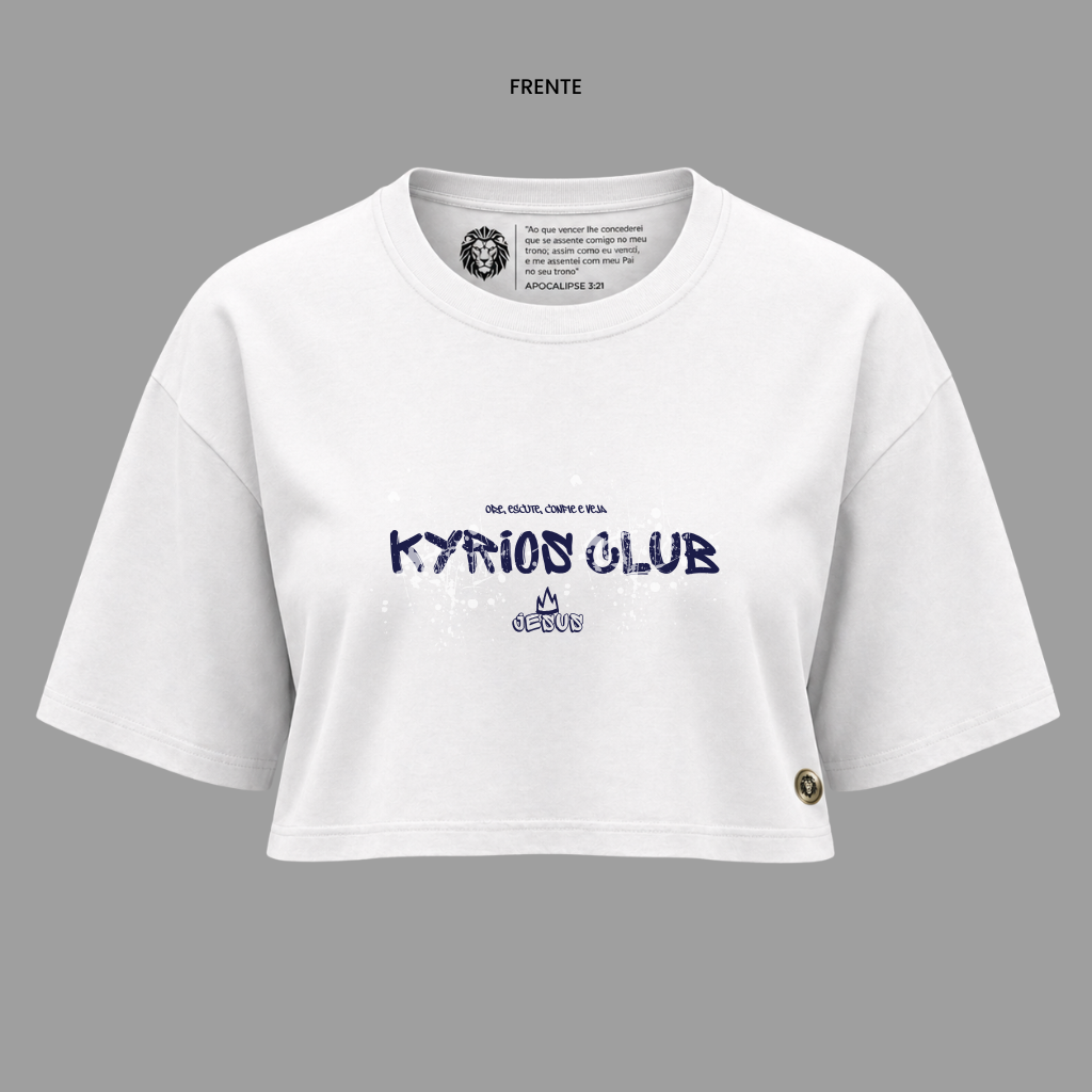 Cropped Cristã Kr Club Jesus | Kyrios Club