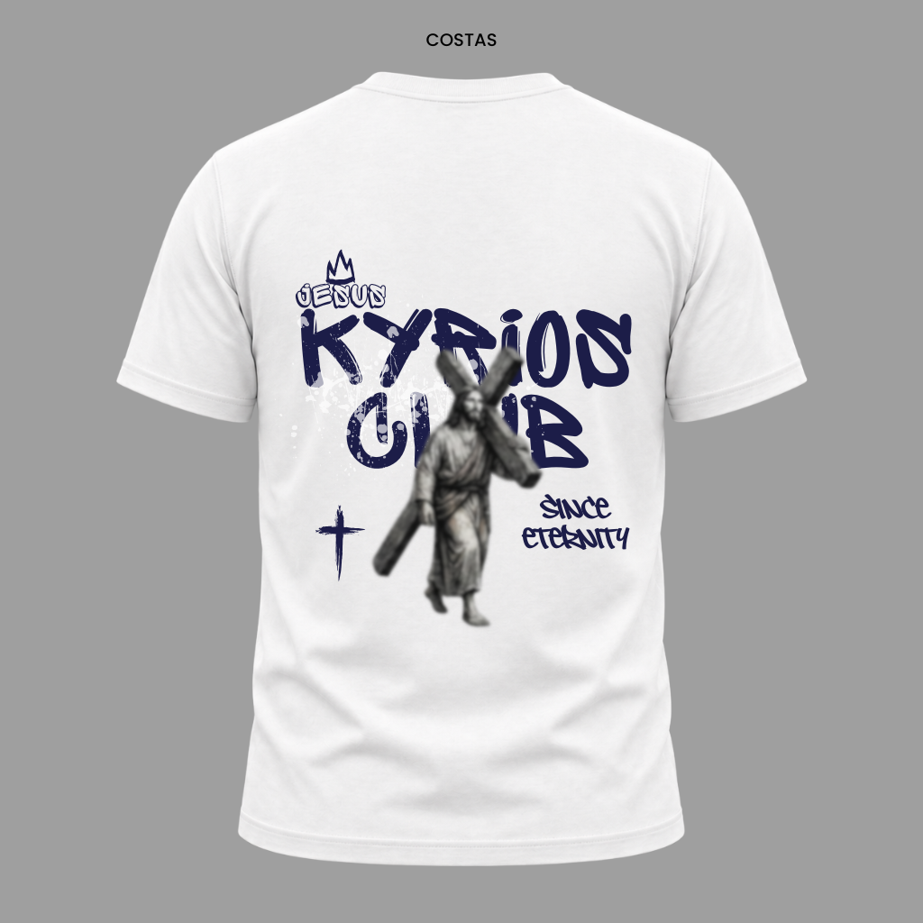 Camiseta Cristã Kr Club Jesus | Kyrios Club