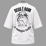 Camiseta Oversized Cristã Salmos 100:5 | Kyrios Club