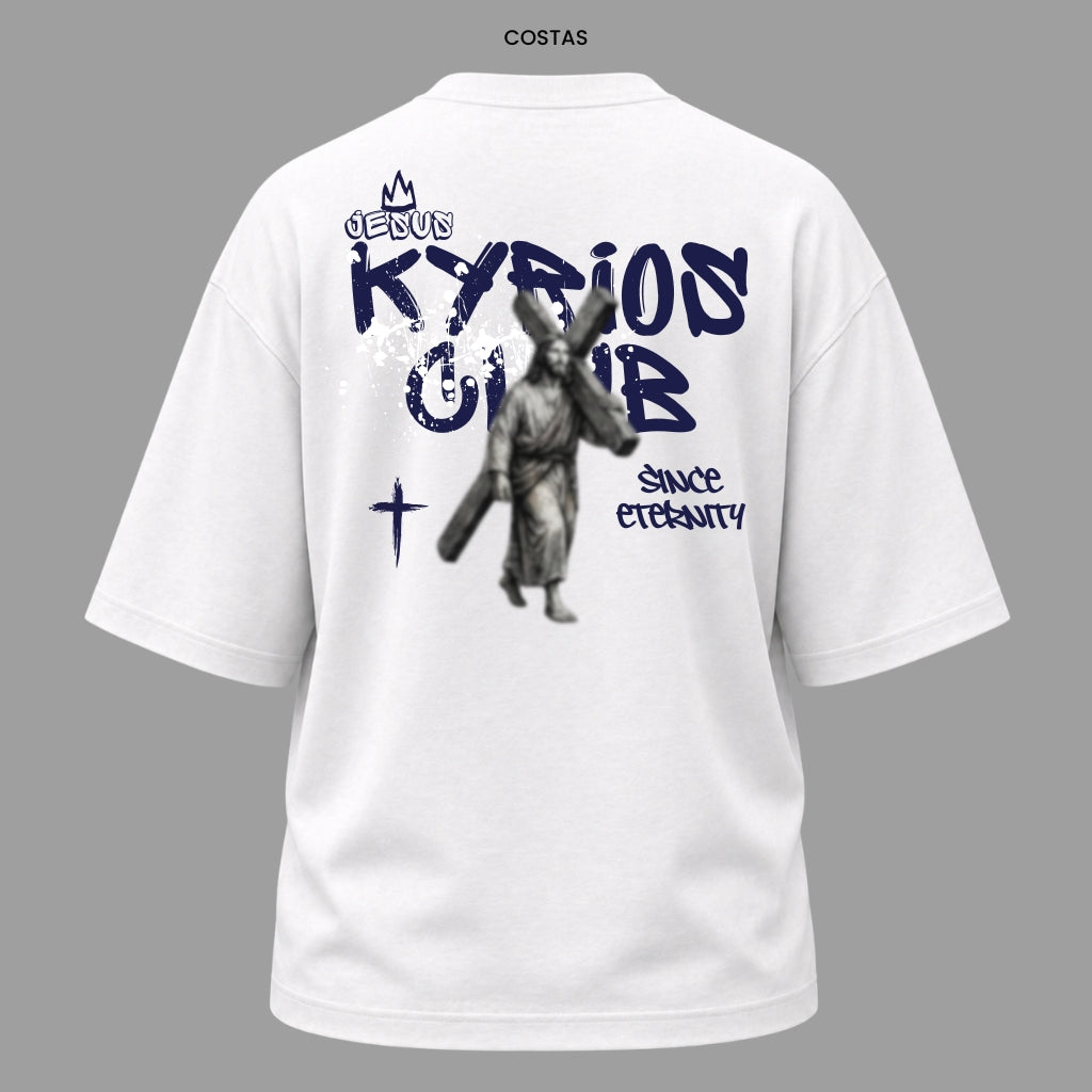 Camiseta Oversized Cristã Kr Club Jesus | Kyrios Club