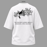 Camiseta Oversized Cristã Marcos 16:15 | Kyrios Club