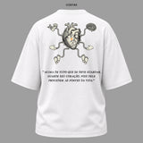 Camiseta Oversized Cristã Provérbios 4:23 | Kyrios Club