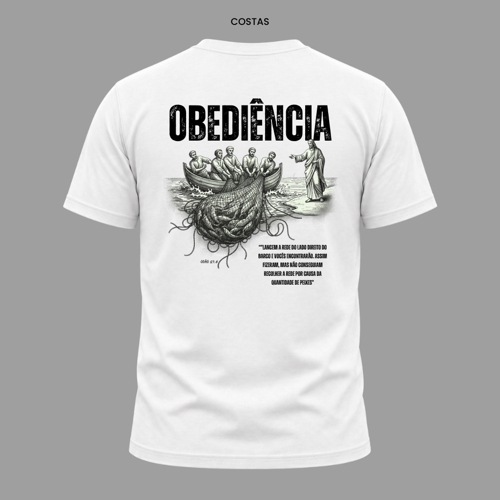 Camiseta Cristã João 21:6 | Kyrios Club