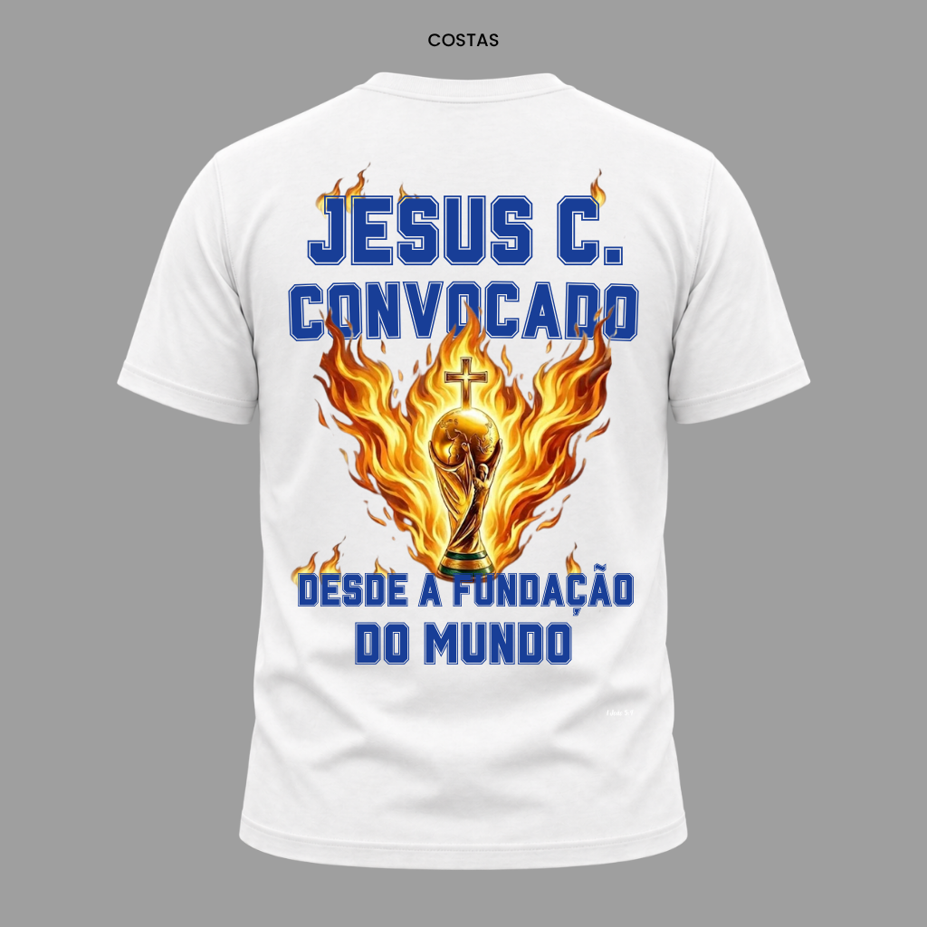 Camiseta Nação Eleita Convocado | Copa 2026 | Kyrios Club