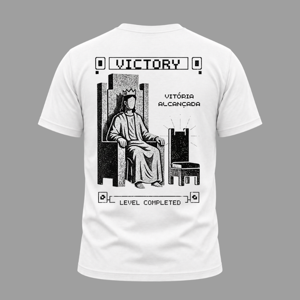 Camiseta Cristã Apocalipse 3:21 | Kyrios Club