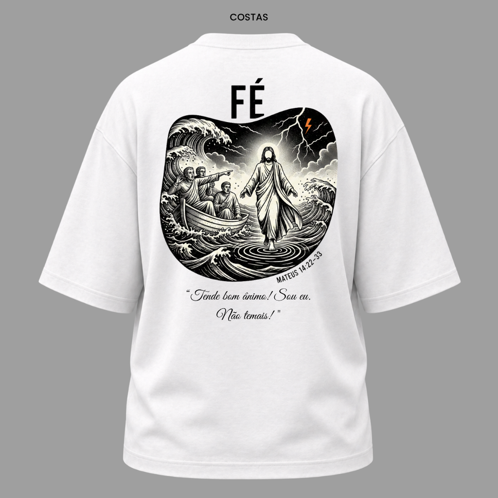 Camiseta Cristã Mateus 14:27 | Kyrios Club