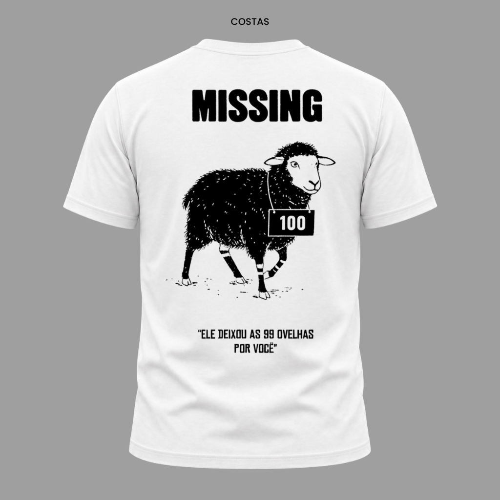 Camiseta Cristã Lucas 15:4 | Kyrios Club