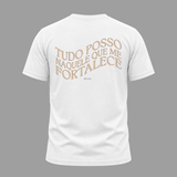Camiseta Cristã Filipenses 4:13 | Kyrios Club