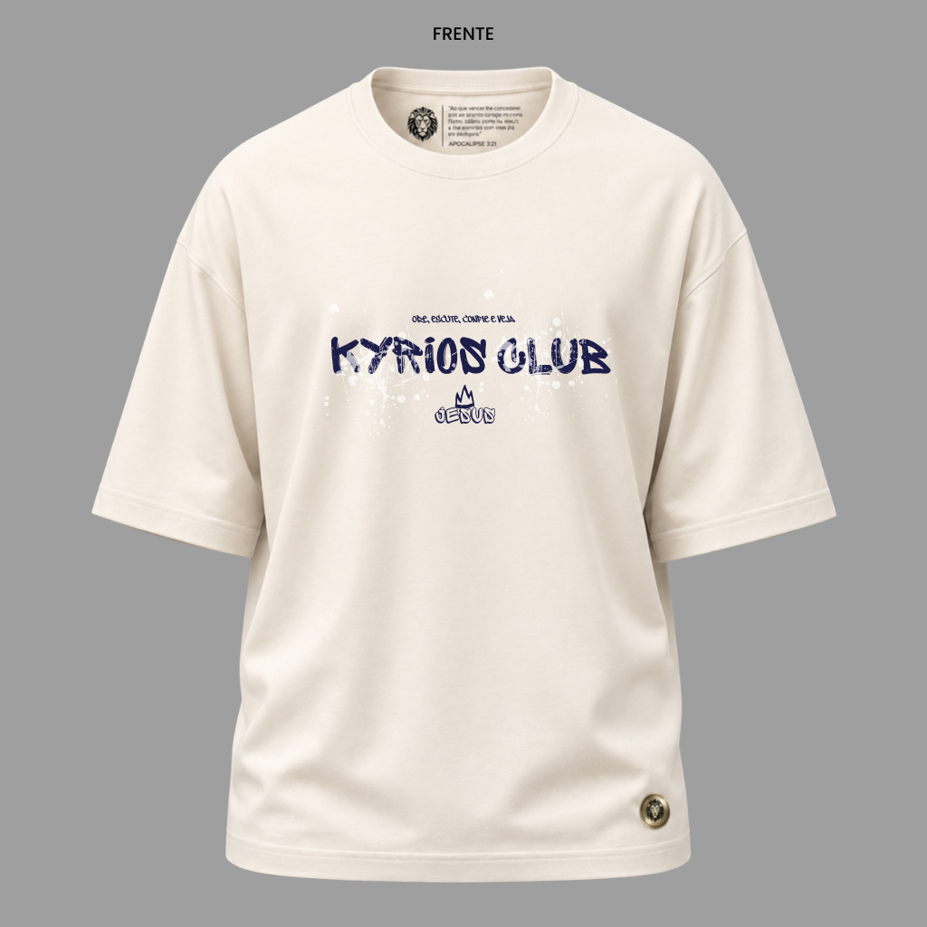 Camiseta Cristã Kr Club Jesus | Kyrios Club