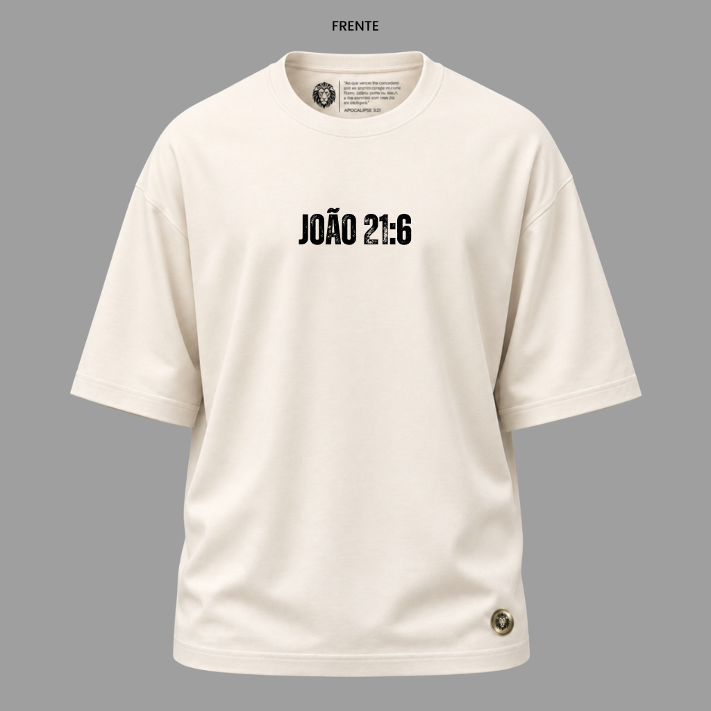 Camiseta Cristã João 21:6 | Kyrios Club