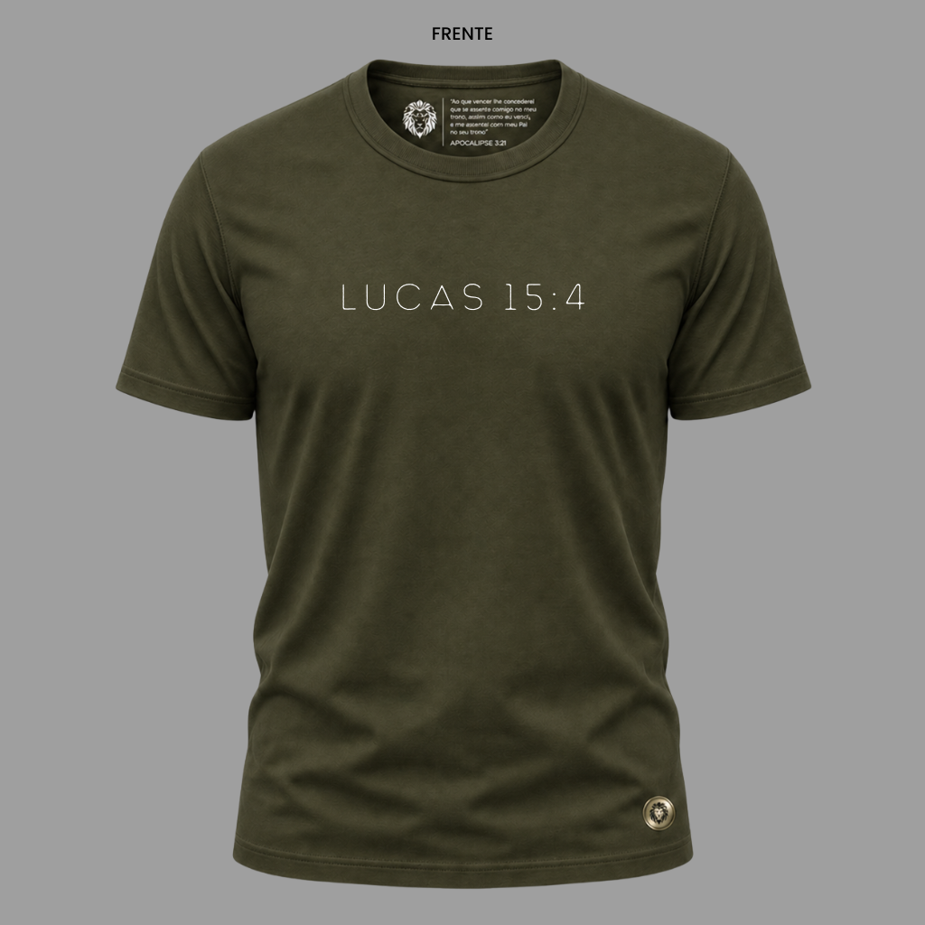 Camiseta Cristã Lucas 15:4 | Kyrios Club