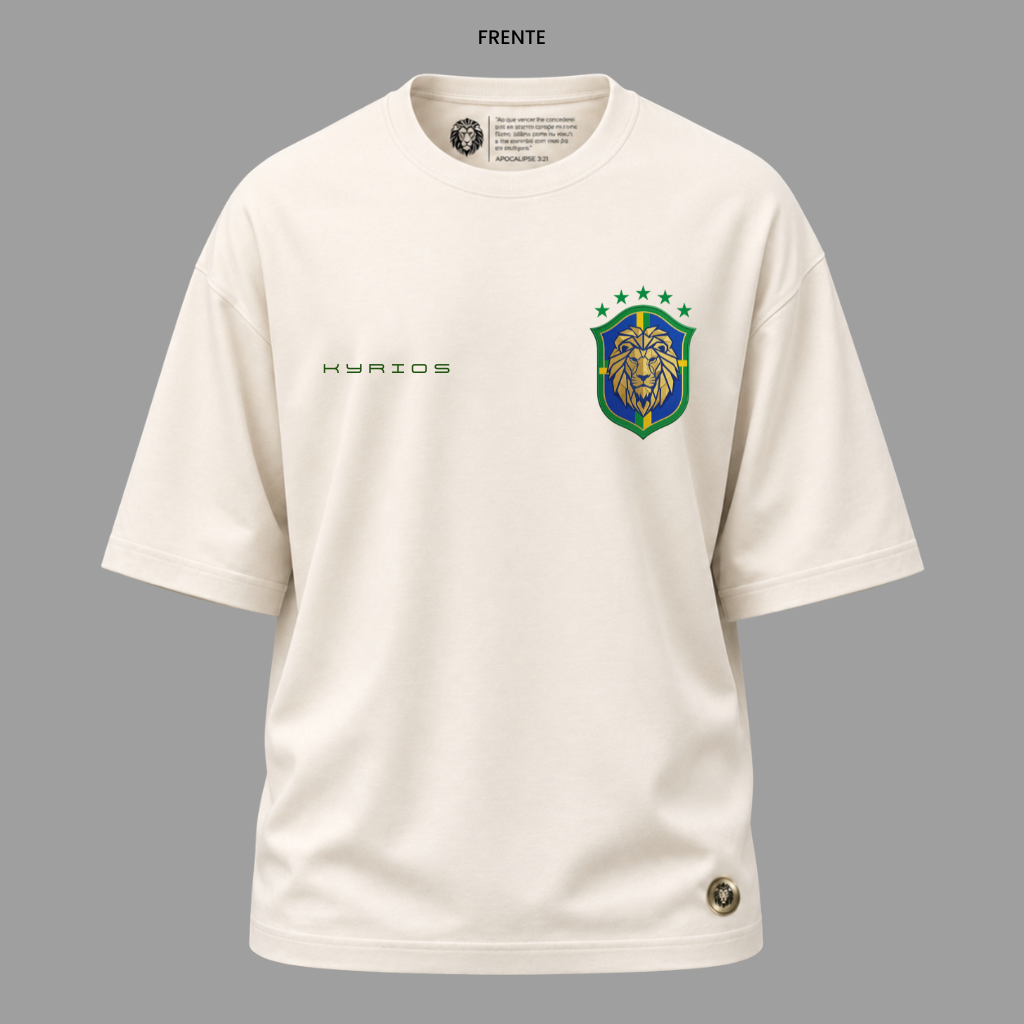 Camiseta Nação Eleita Eu Venci o Mundo | Copa 2026 | Kyrios Club