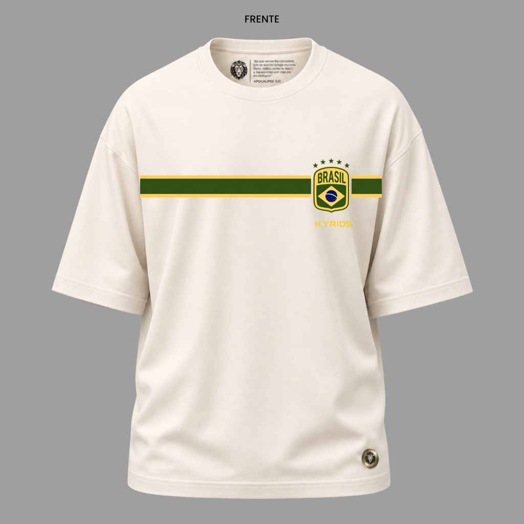 Camiseta Nação Eleita Salmos 33:12 | Copa 2026 | Kyrios Club