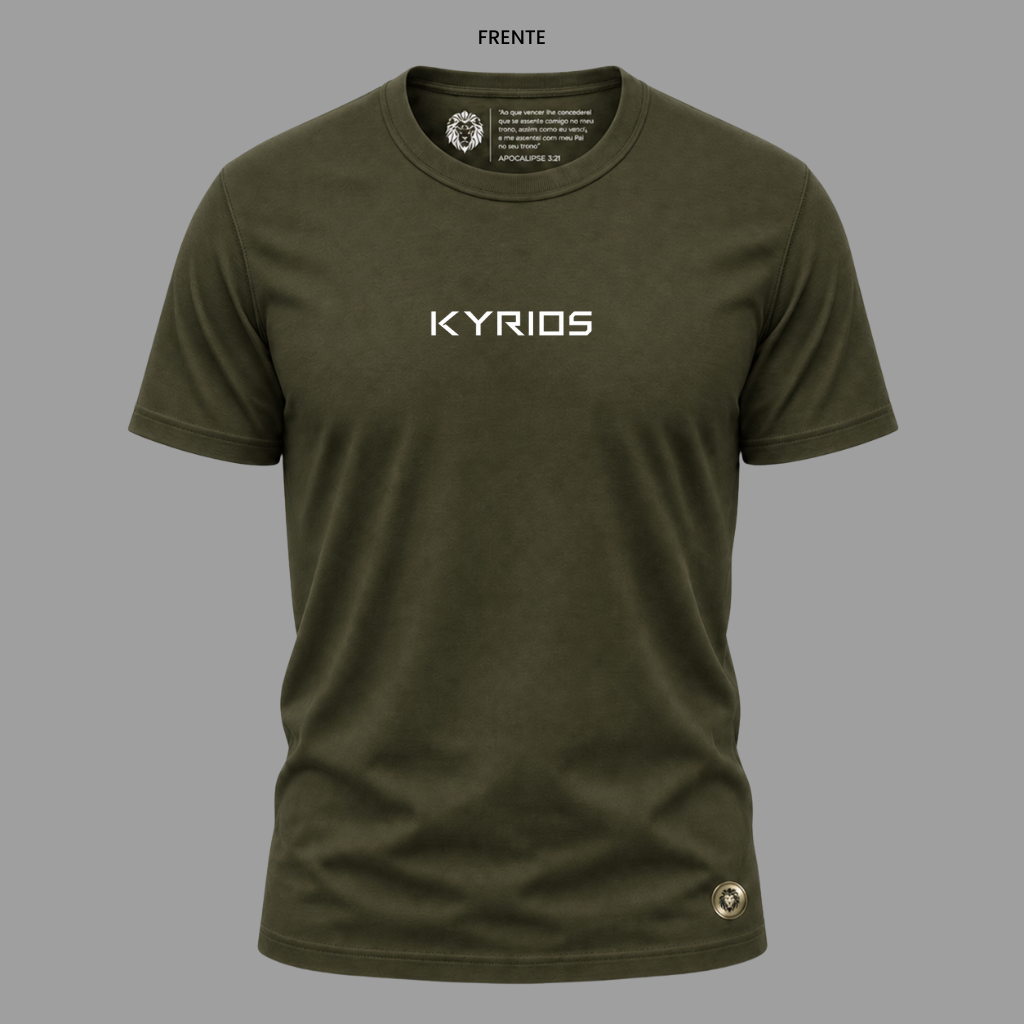 Camiseta Cristã Kyrios | Moda Gospel | Kyrios Club