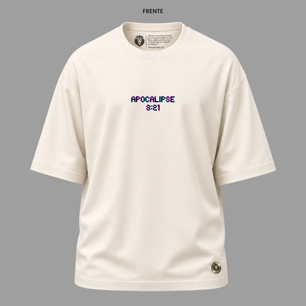 Camiseta Cristã Apocalipse 3:21 | Kyrios Club