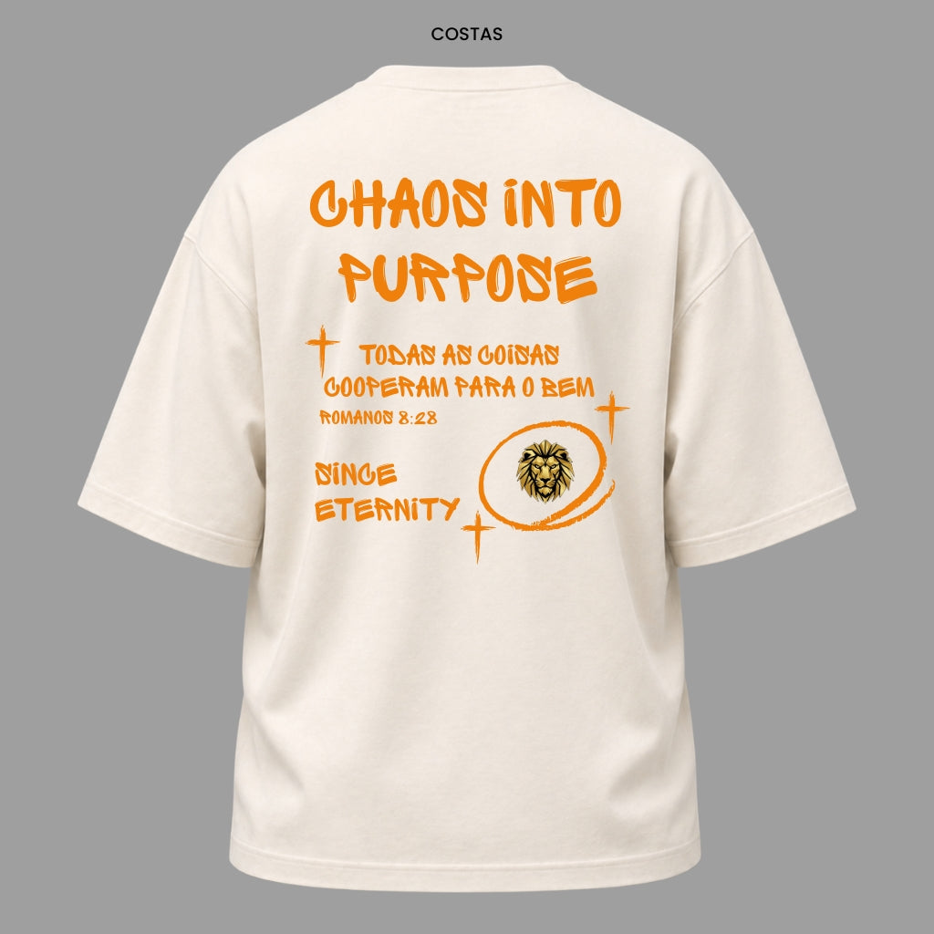 Camiseta Oversized Cristã Romanos 8:28 | Kyrios Club