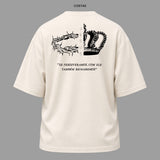 Camiseta Oversized Cristã 2 Timóteo 2:12 | Kyrios Club