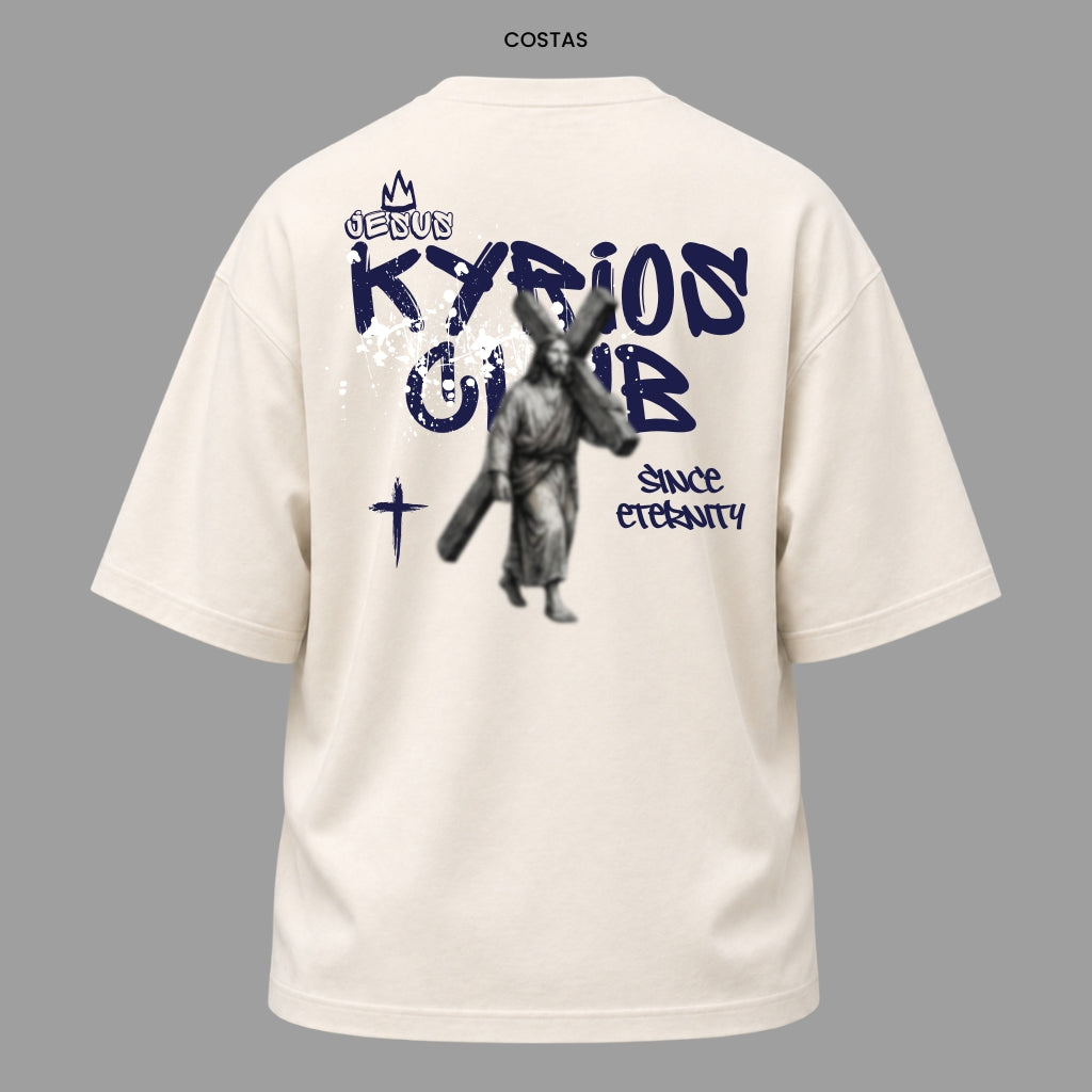 Camiseta Oversized Cristã Kr Club Jesus | Kyrios Club
