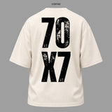 Camiseta Oversized Cristã Mateus 18:22 | Kyrios Club
