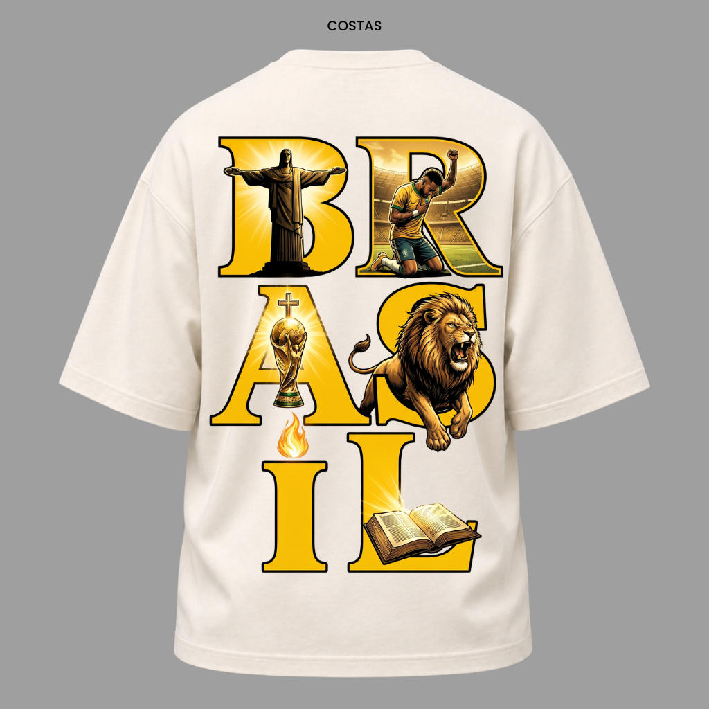 Camiseta Nação Eleita Brasil | Copa 2026 | Kyrios Club