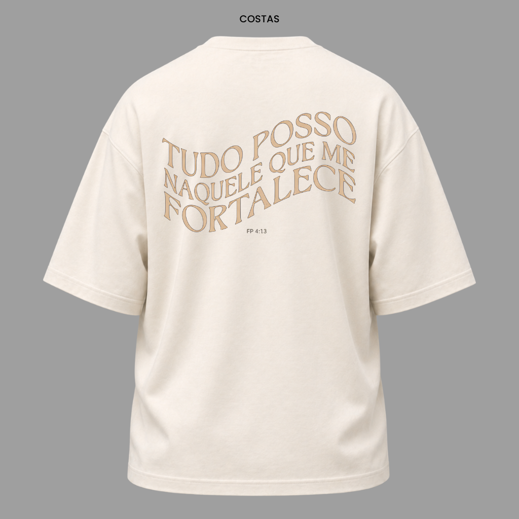Camiseta Cristã Filipenses 4:13 | Kyrios Club