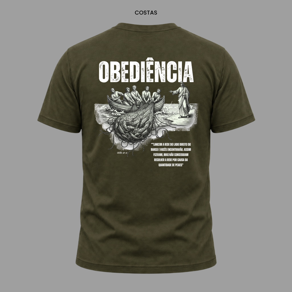 Camiseta Cristã João 21:6 | Kyrios Club