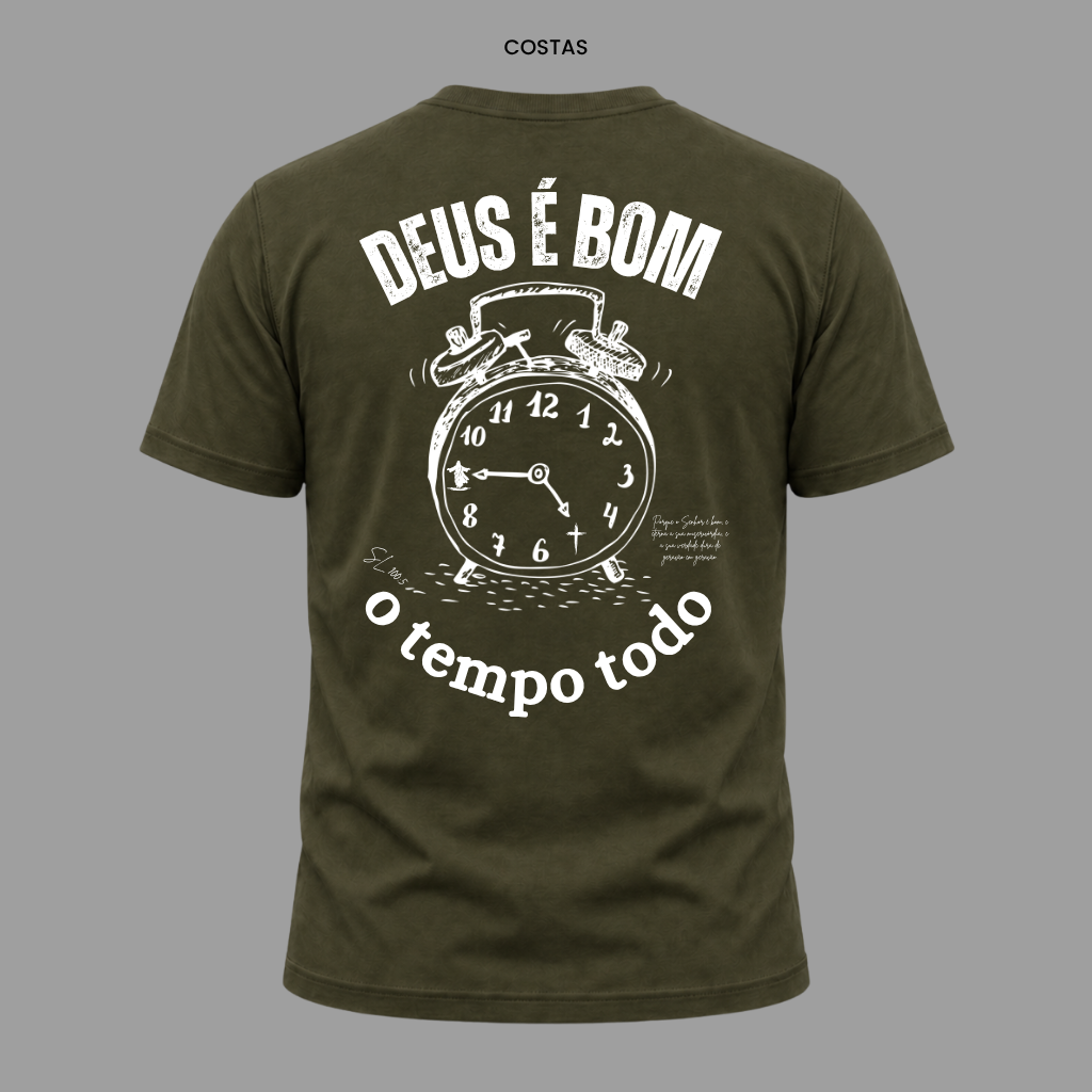 Camiseta Cristã Salmos 100:5 | Kyrios Club